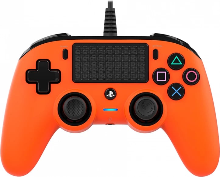 Kontroller për konzolën PS4, Nacon, 3m, i portokalltë 