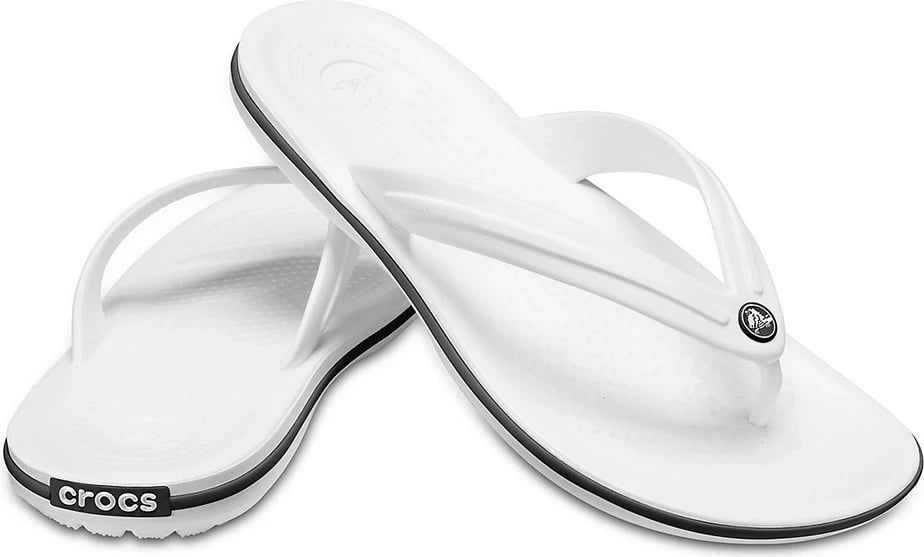 Flip-flop Crocs Crocband, të bardha, 42-43