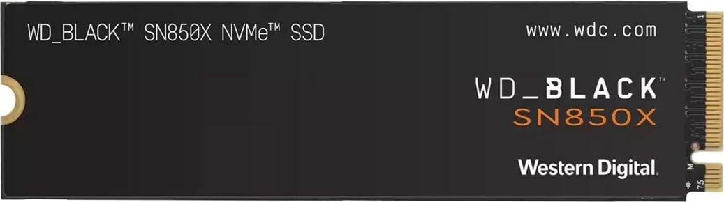 SSD Western Digital Black SN850X M.2, 1TB, PCI Express 4.0 NVMe