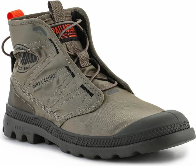 Këpucë Palladium Pampa Travel Lite për meshkuj dhe femra, gri