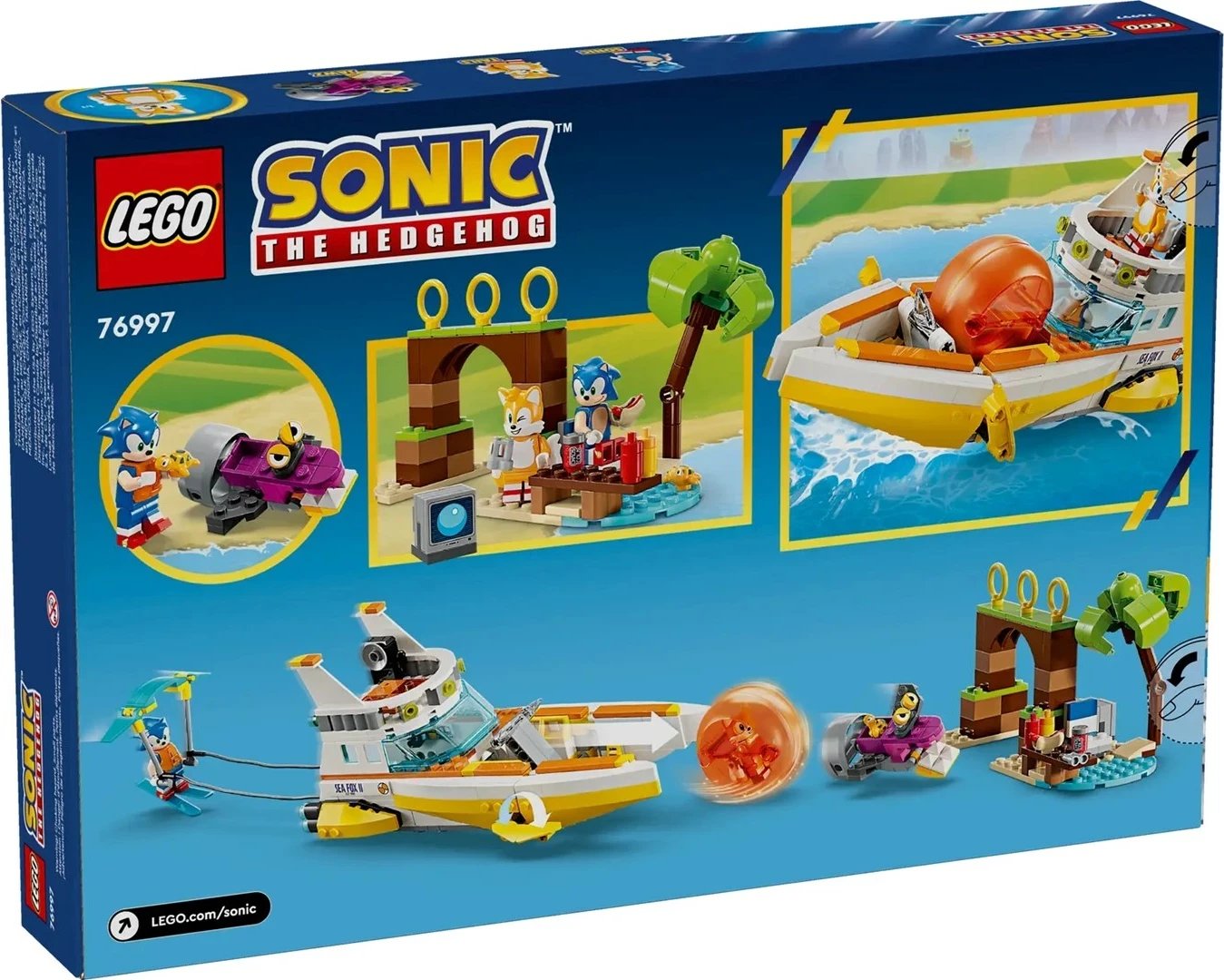 Set LEGO Sonic the Hedgehog 76997 Tail's Adventure Boat