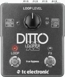 Looper TC Electronic Ditto X2, për kitarë, i zi