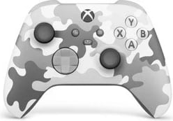 Gamepad Microsoft Xbox Wireless Controller Arctic Camo Special Edition, Bluetooth, Gri, Bardhë