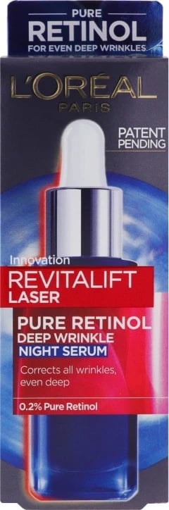 Serum kundër rrudhave Loreal Laser Pure Retinol, 30 ml