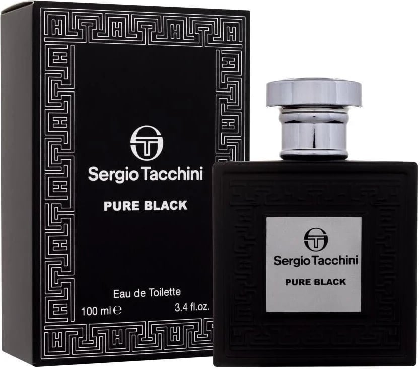 Eau de Toilette Sergio Tacchini Pure Black, 100ml