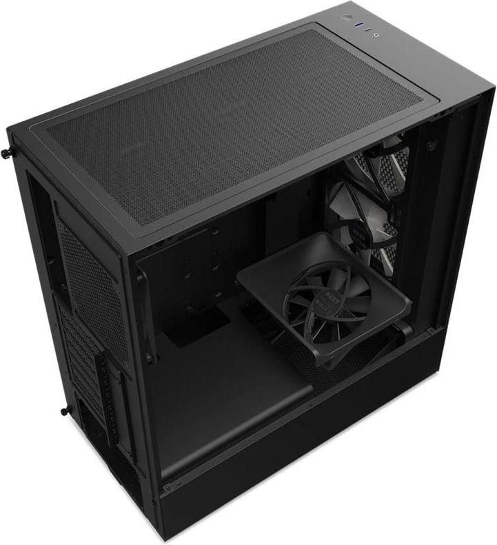 Kasë kompjuteri NZXT H5 Flow (CC-H51FB-R1) - e zezë