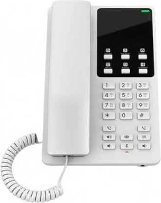 Telefon IP Grandstream GHP620W, 2 linja, LCD, Gigabit Ethernet, Bardhë