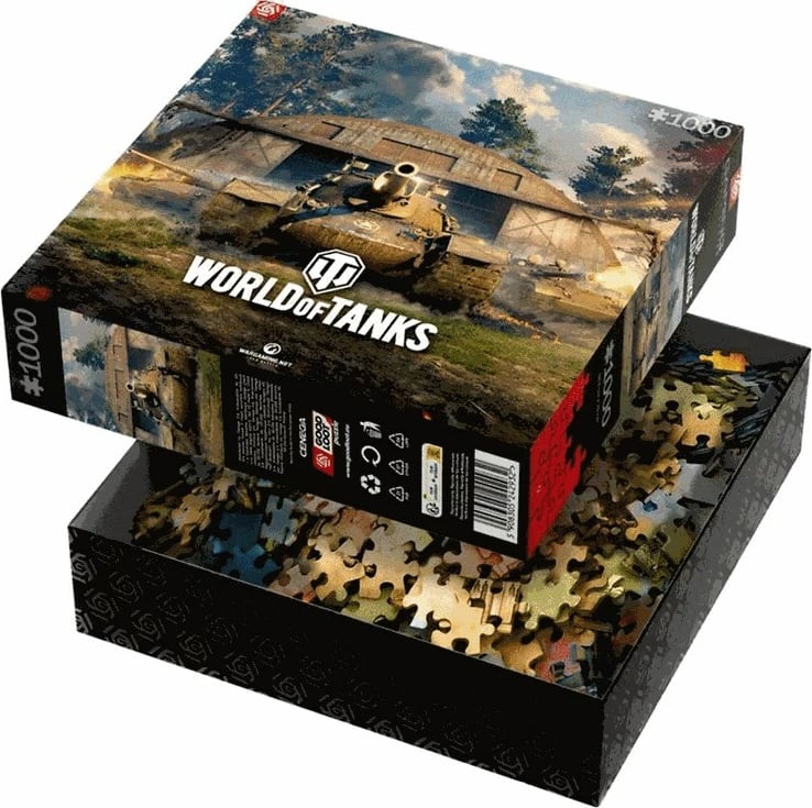 Puzzle lojërash Good Loot: World of Tanks Roll Out, 1000 pjesë, Multikolor