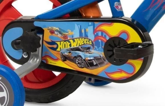 Bicikletë fëmijësh TOIMSA 12" EN71 HOT WHEELS 1168, Blu