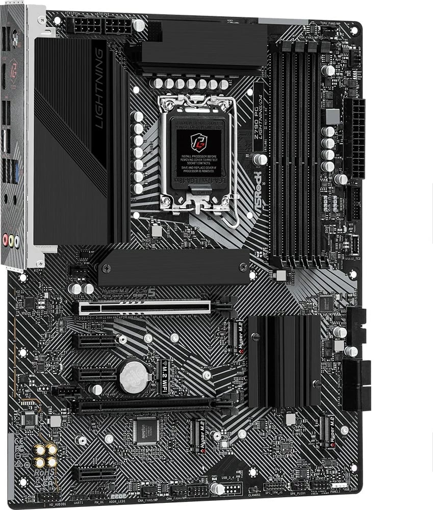 Pllakë amë Asrock Z790 PG Lightning/D4 Intel Z790 