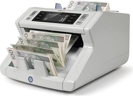 Numërues banknotash Safescan 2210 G2, UV mbrojtje, LCD ekran, 150.000 kapacitet