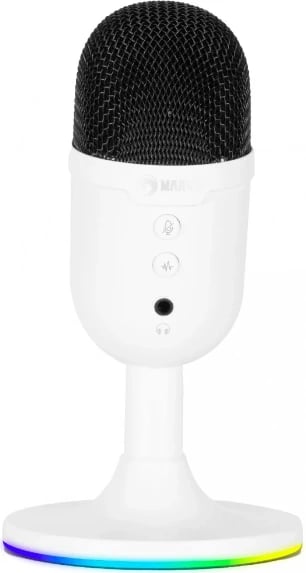 Mikrofon MARVO MIC-06 WH Wired, i bardhë