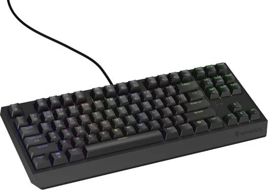 Tastierë mekanike Genesis Thor 230 TKL, RGB Outemu Red, e zezë