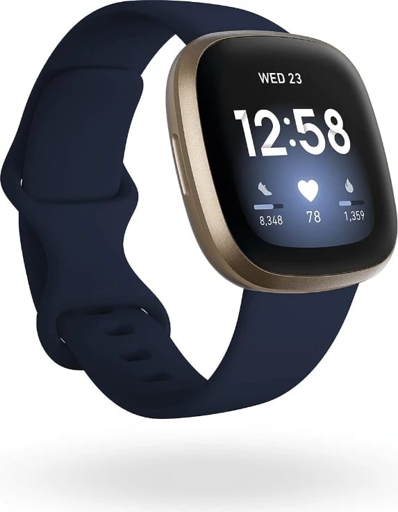 Smartwatch FitBit Versa 3, 1.58", e kaltër