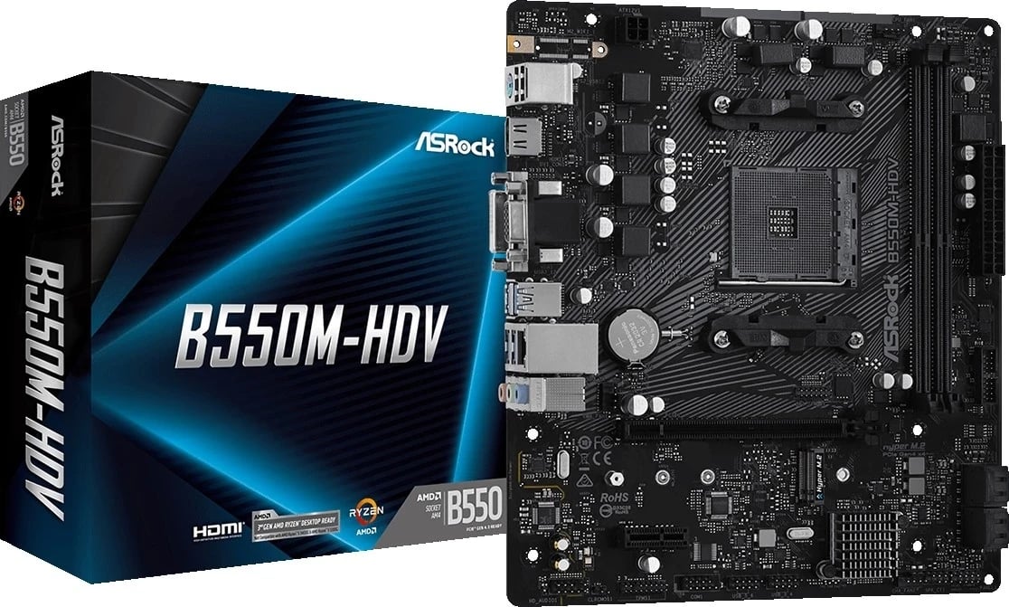 Kasë ASRock B550M-HDV