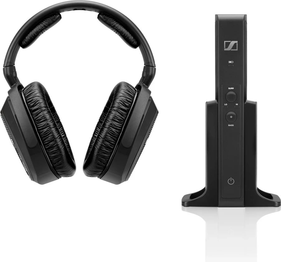 Kufje Sennheiser RS 175, Wireless, Të zeza