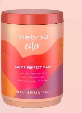 Maskë për flokë të Ngjyrosura Inebrya Color Perfect, 1000 ml