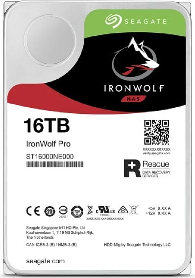 Disk HDD Seagate IronWolf Pro, 3.5", 16TB