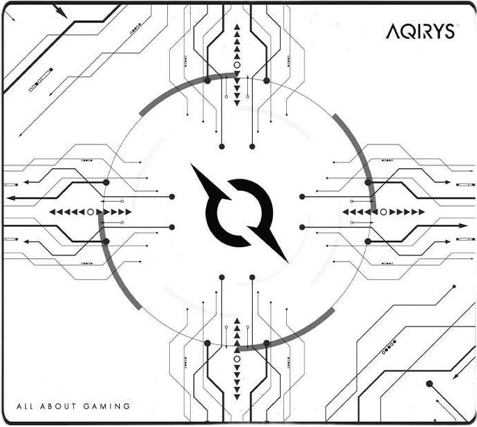 Mauspad Aqirys Gravel, 450x400, e bardhë