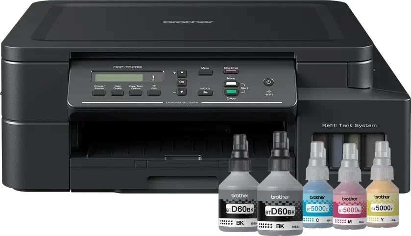 Printer Brother DCP-T520W InkBenefit Plus, ngjyrë e zezë