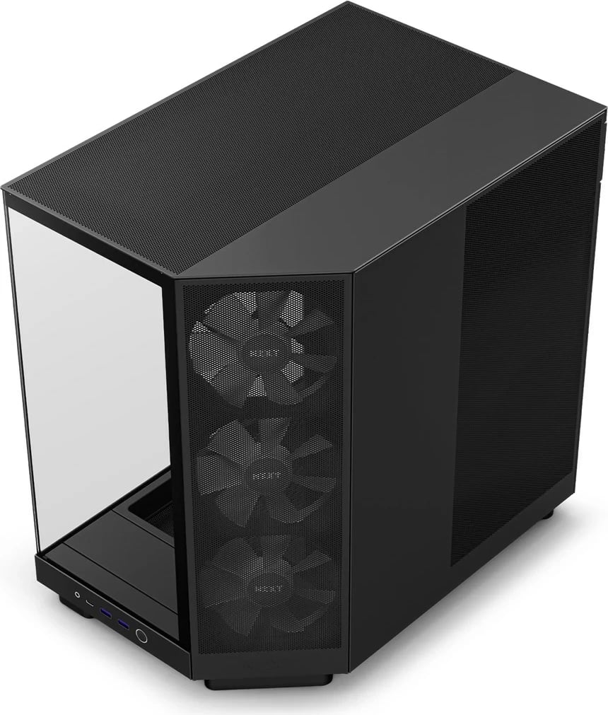 Kasë NZXT H6 Air Flow Midi Tower, E zezë