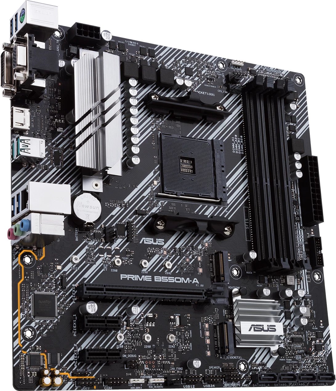 Pllakë amë ASUS PRIME B550M-A/CSM, Socket AM4, micro ATX