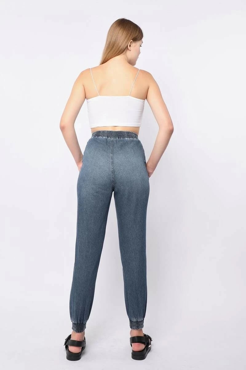 Pantallona sportive për femra Banny Jeans, blu