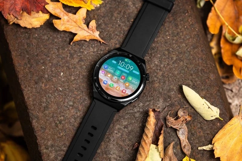 Smartwatch Tracer SM10S LEO 1.38, Bluetooth, IP67, charcoal