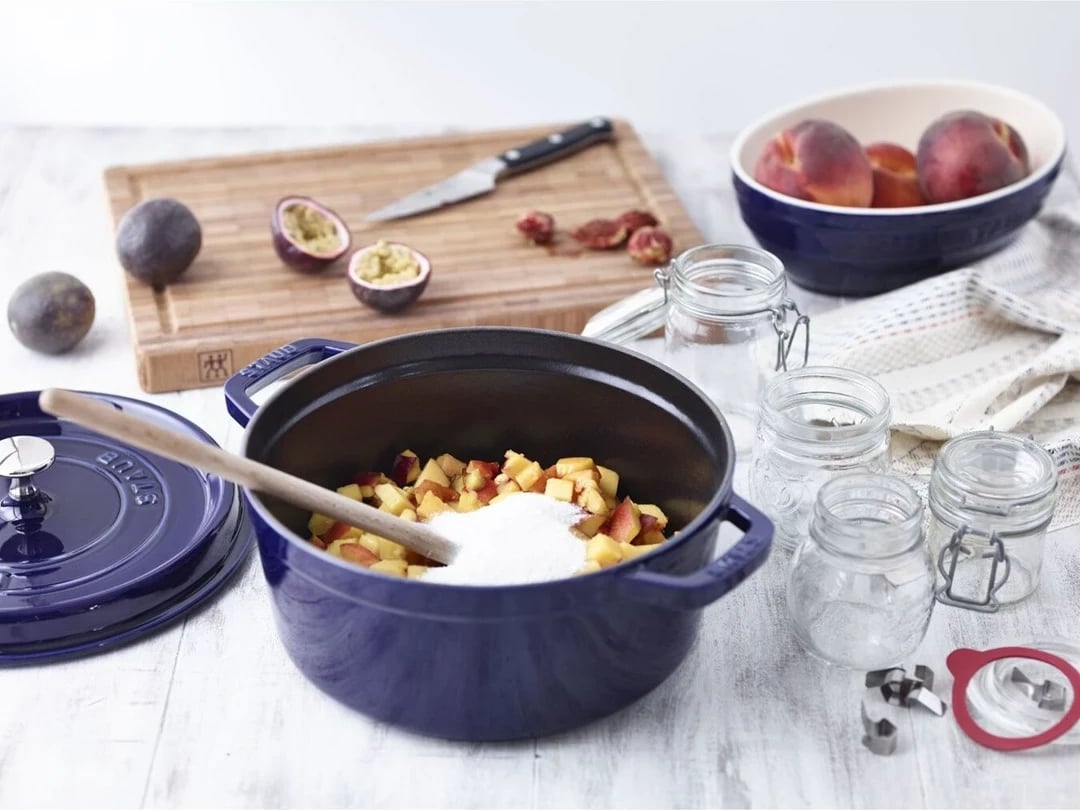 Tavë ZWILLING STAUB La Cocotte, 5.25 L, Gize, Blu