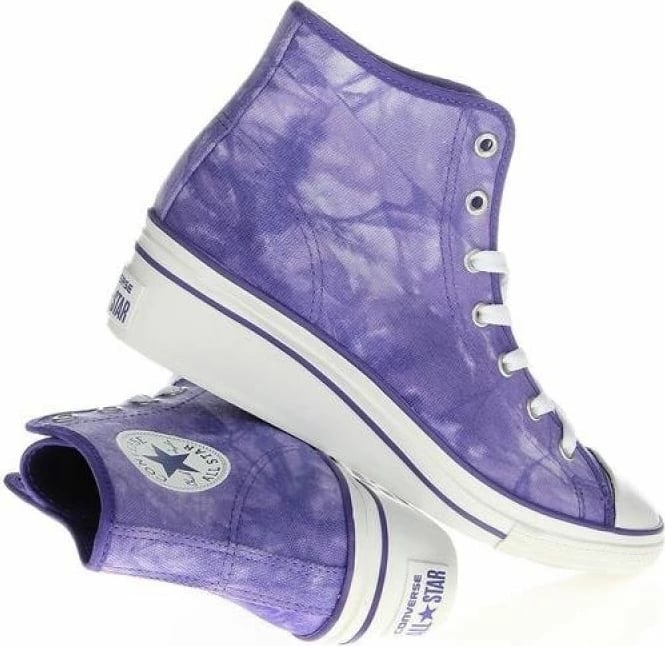 Atlete të larta për femra Converse Chuck Taylor Side W, ngjyrë vjollcë