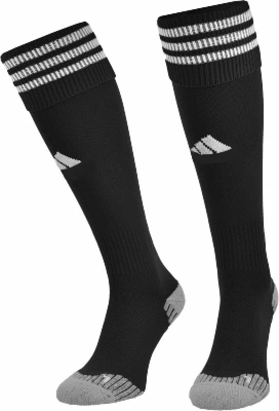 Çorape futbolli Adidas AdiSocks 23, për meshkuj dhe fëmijë, të zeza
