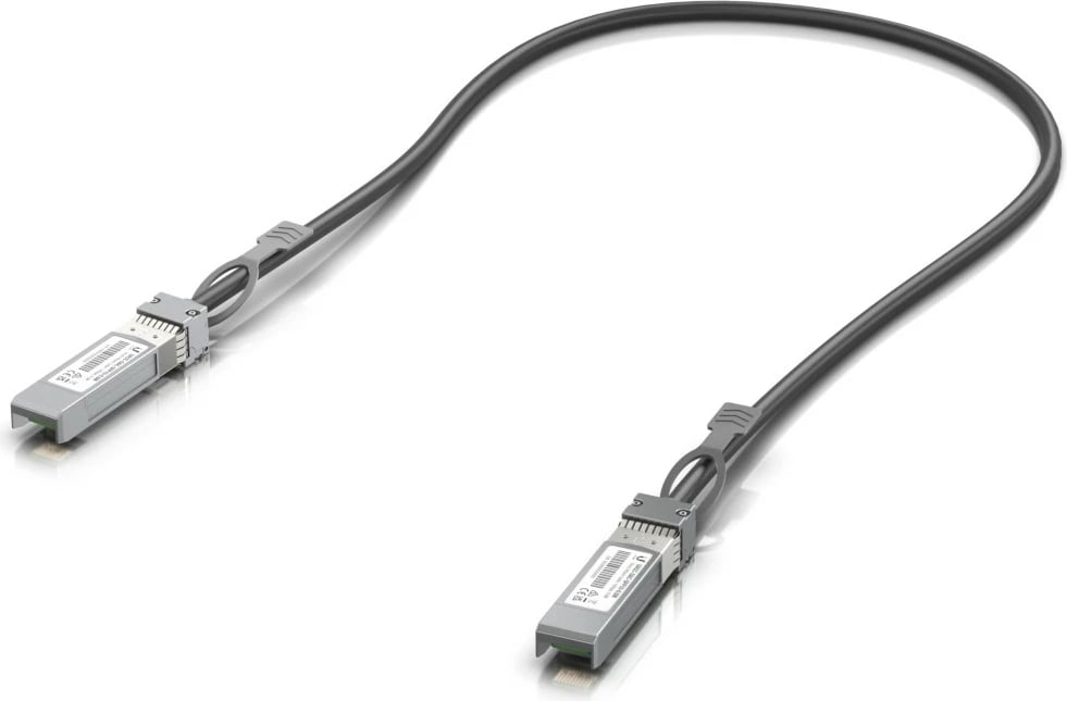 Kabllo Ubiquiti UACC-DAC-SFP10-0.5M, 0.5 m, SFP+, SFP+, Male/Male, e zezë