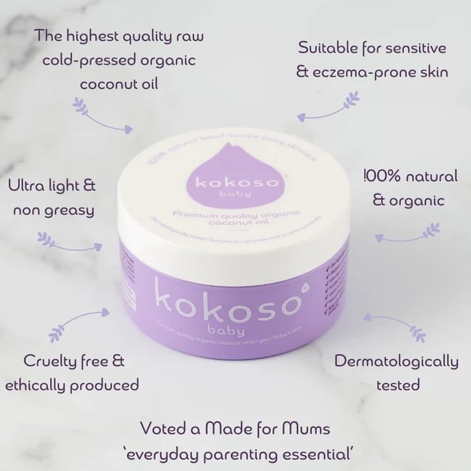 Vaj Kokoso Baby Coconut Oil, 70 gr