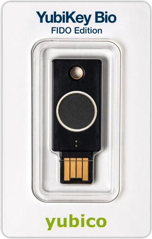 USB, Yubico, YubiKey BIO (FIDO Edition), e zezë