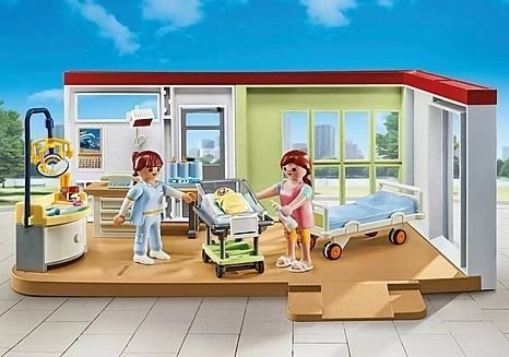 Set konstruktiv Playmobil Rescue 71616, 62 elemente, 4 figura