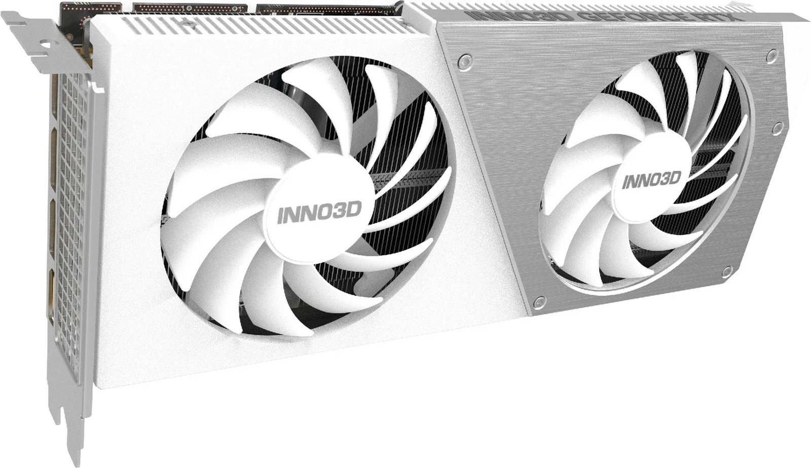 Kartë Grafike INNO3D Geforce RTX 4060 TI TWIN X2 OC WH, NVIDIA 8 GB GDDR6, e bardhë