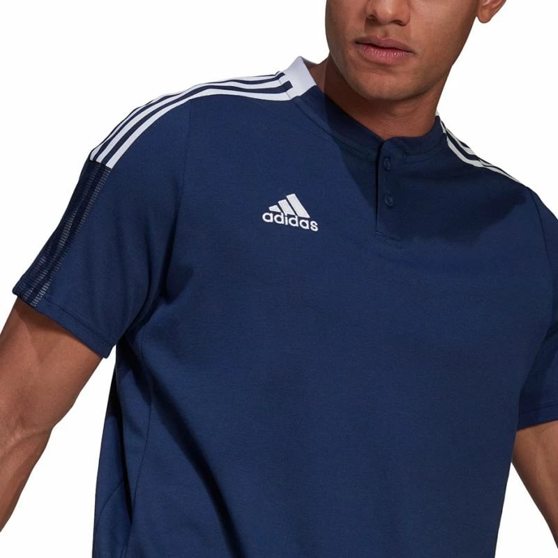 Maicë polo adidas për meshkuj, blu marin