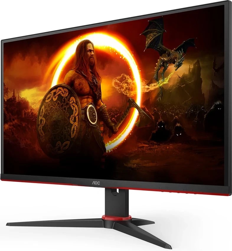 Monitori për lojëra AOC 27G2SPAE/BK, 27 inç, Full HD, Zi dhe Kuq