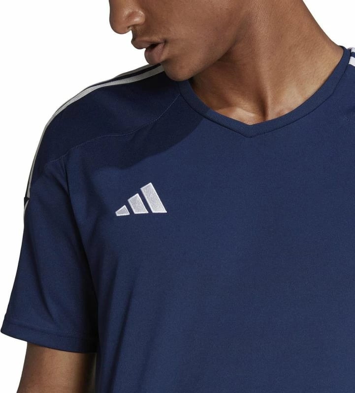 Fanellë futbolli adidas për meshkuj, ngjyrë blu marine