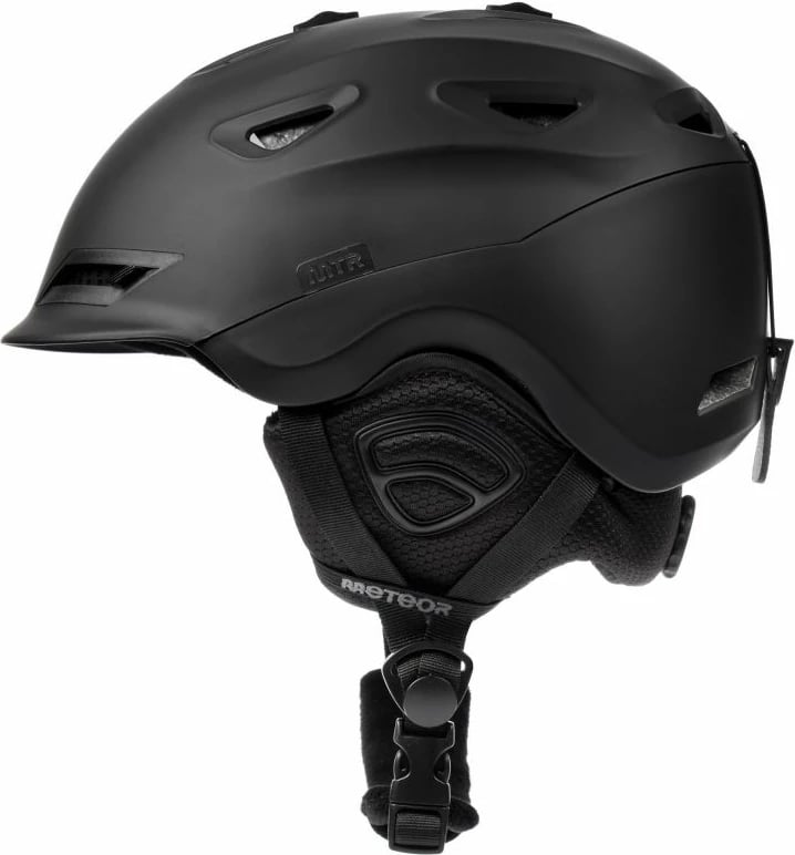 Helmetë skijimi Meteor, unisex, e zezë