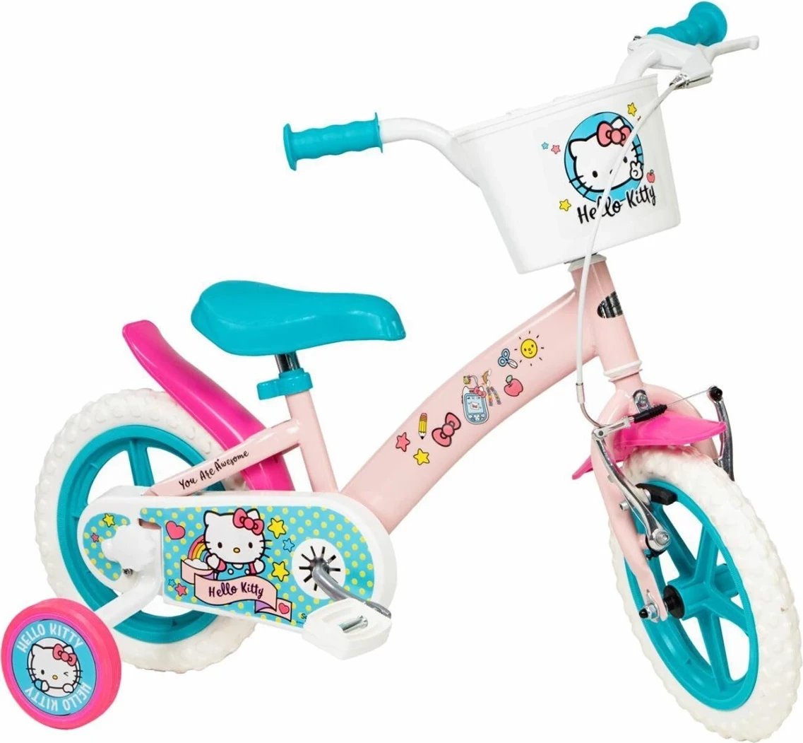 Biçikletë për fëmijë 12" Hello Kitty TOI1149 TOIMSA, Rozë