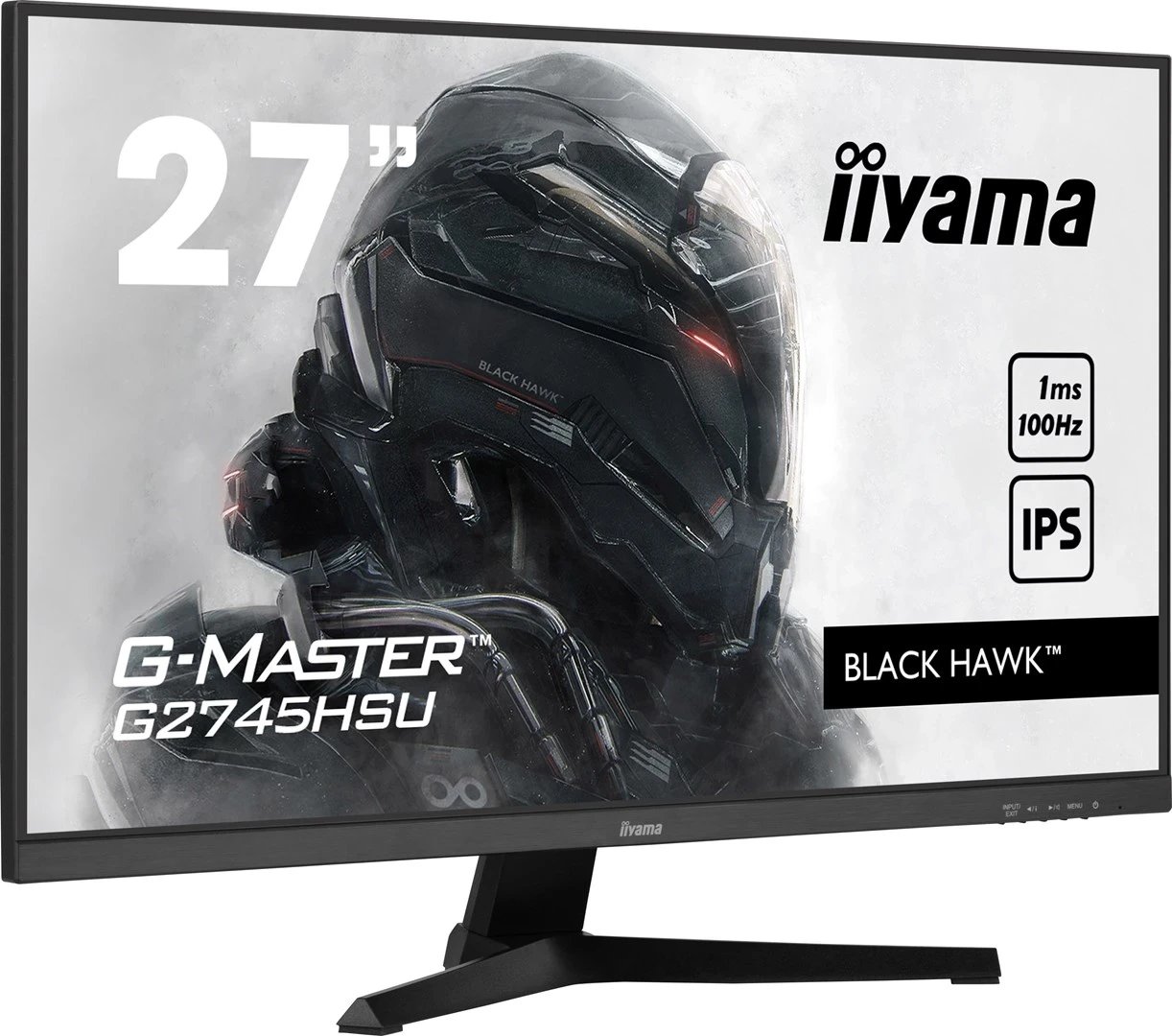 Monitor për lojëra iiyama G-MASTER, 27 inç, Full HD LED, i zi