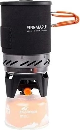 Fornelë kampingu Fire-Maple FMS-X1, 2200 W, Alumini, Zezë