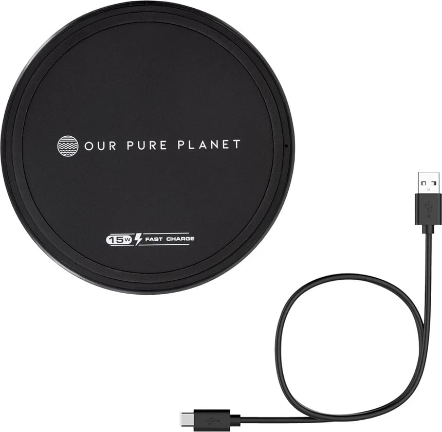 Pllakë karikimi wireless Our Pure Planet 15W