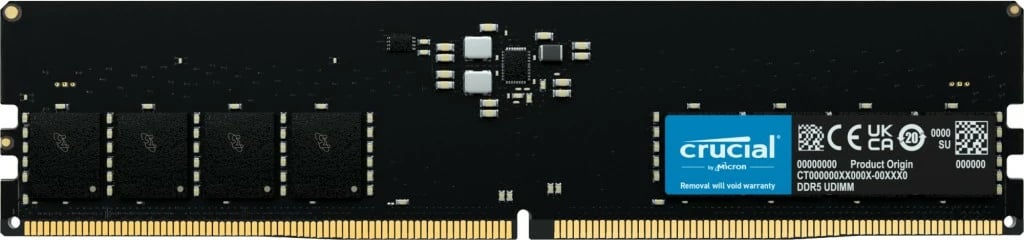 RAM Memorje Crucial CT32G48C40U5, 32 GB, DDR5, 4800 MHz