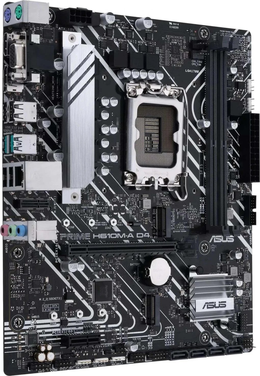 Pllakë amë ASUS PRIME H610M-A D4-CSM