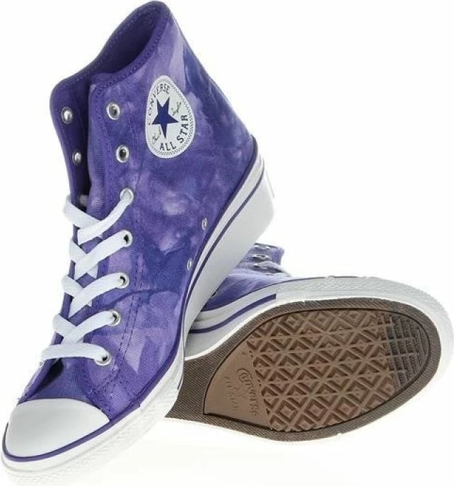 Atlete të larta për femra Converse Chuck Taylor Side W, ngjyrë vjollcë