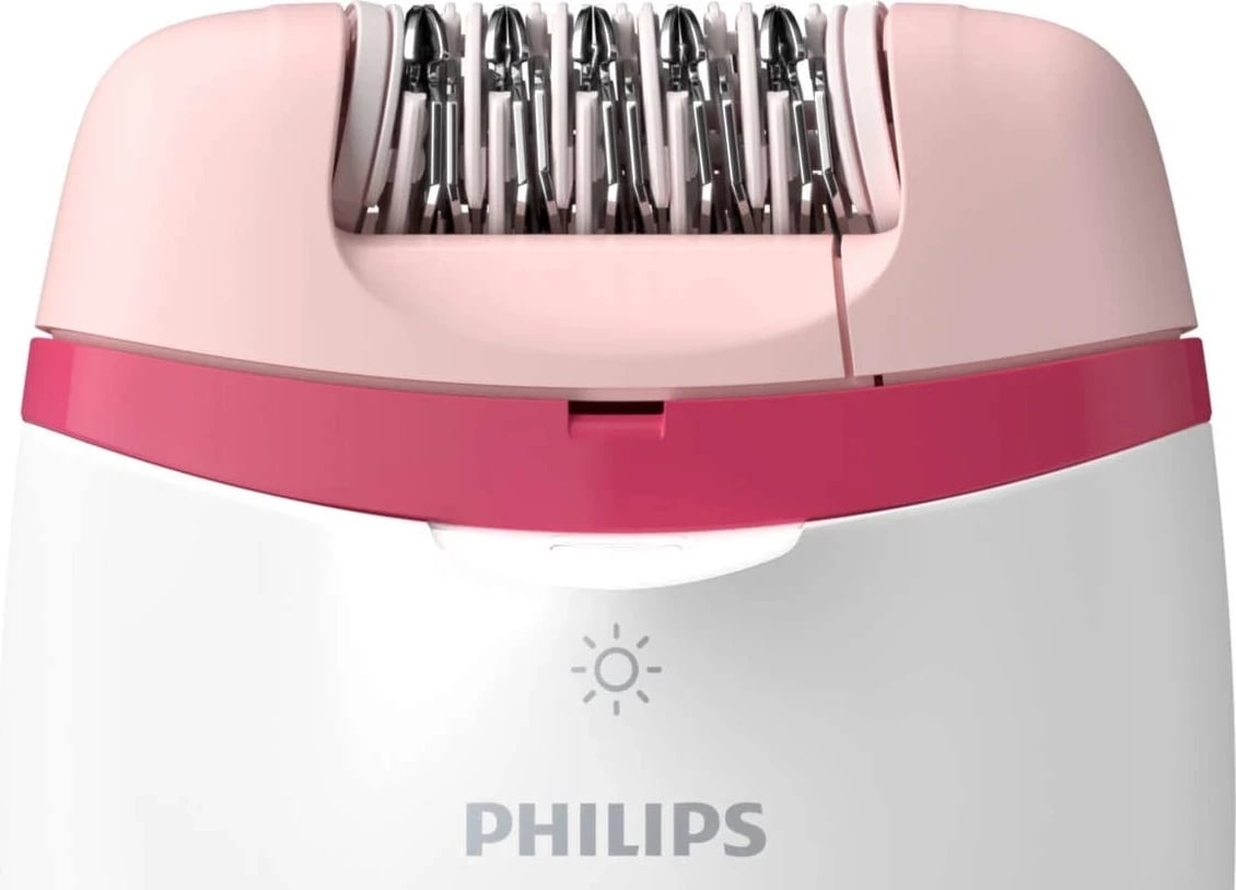 Epilator Philips Satinelle Essential, i bardhë/rozë