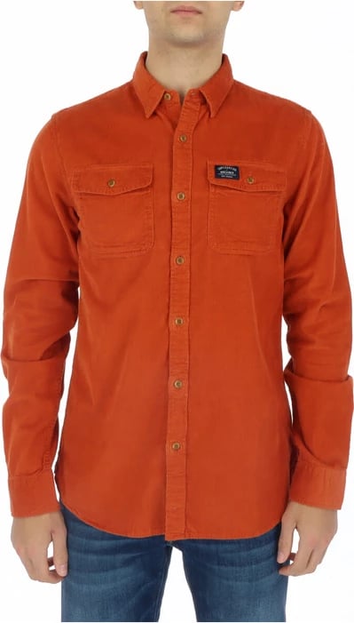 Këmishë për meshkuj Superdry, e portokalltë