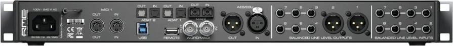 Interfejs audio RME Fireface UFX III, USB, Blu